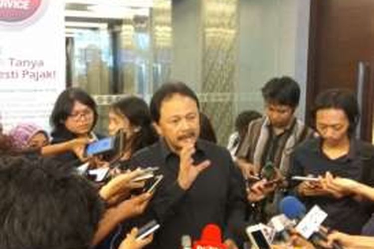 Direktur Utama PT Bursa Efek Indonesia (BEI) Tito Sulistio 