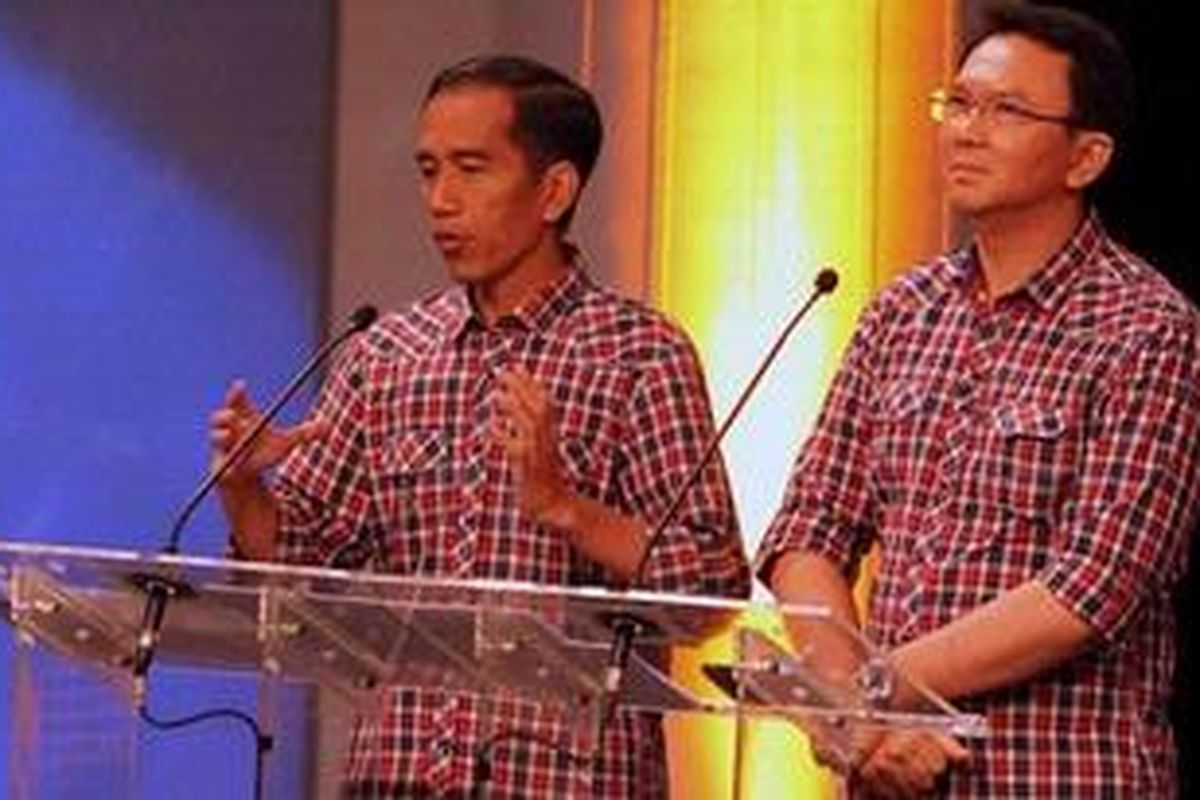 Joko Widodo-Basuki T Purnama.