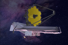 Batu Luar Angkasa Tabrak Teleskop Luar Angkasa James Webb