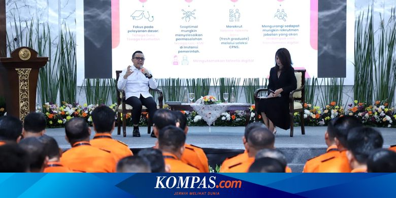 Perkuat Manajemen ASN, Menpan-RB Anas Dorong Basarnas Perkuat Digitalisasi