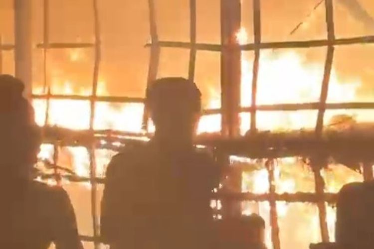 Kandang Ayam di Karangasem Terbakar, 22.000 Ekor Ayam Mati, Kerugian Capai Rp 1 Miliar