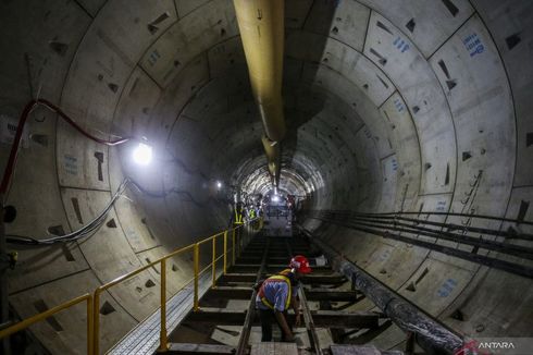 Perkembangan Proyek MRT Fase 2A, Stasiun Bundaran HI dan Thamrin Sudah Tersambung