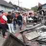 Usai Diguncang Gempa, 19 Ruko di Tapanuli Utara Hangus Terbakar