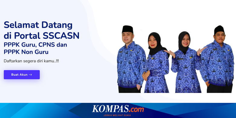Apa Sudah Bisa Buat Akun Di Sscasn Bkn Go Id Untuk Daftar Cpns 2021 Halaman All Kompas Com
