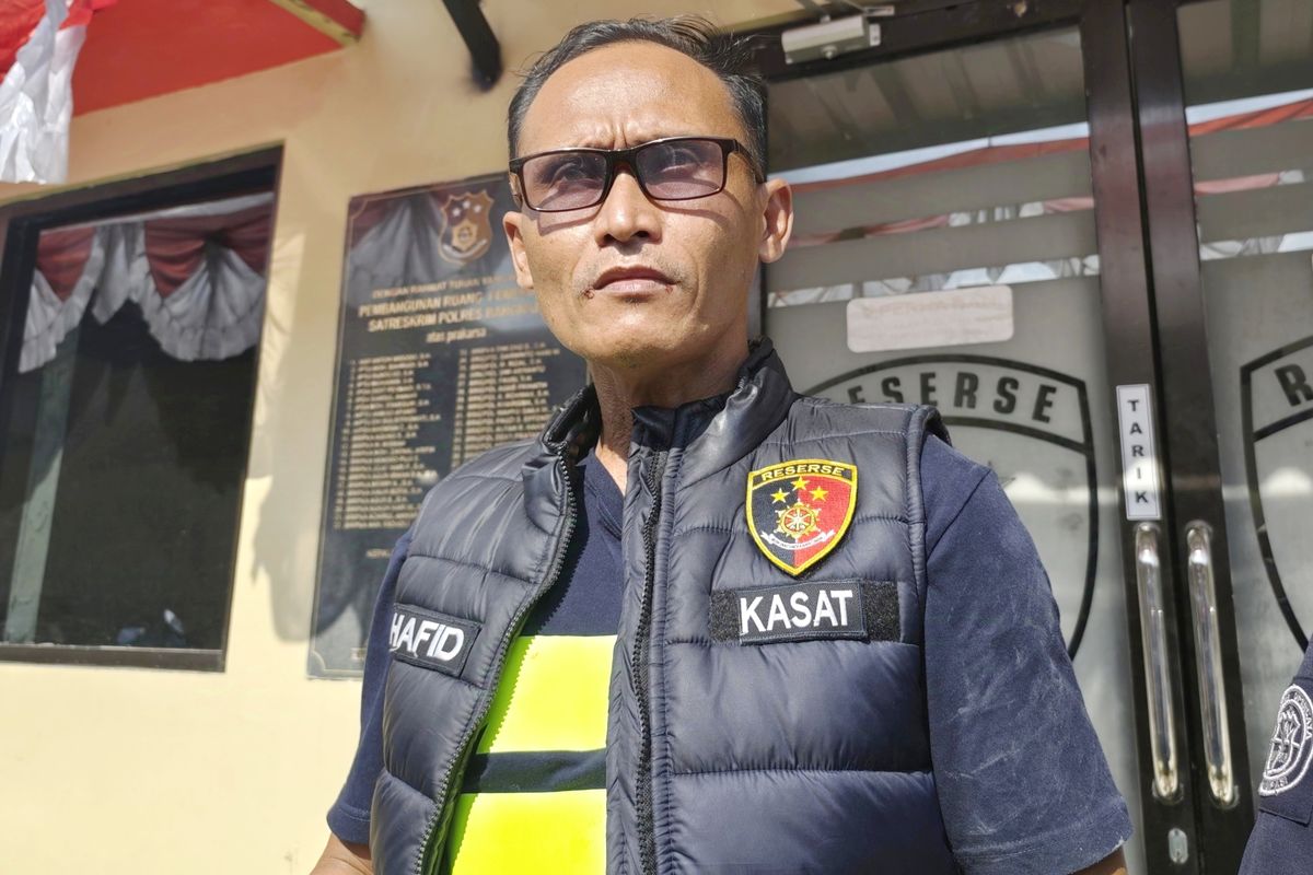 Kasat Reskrim Polres Bangkalan AKP Hafid Dian 