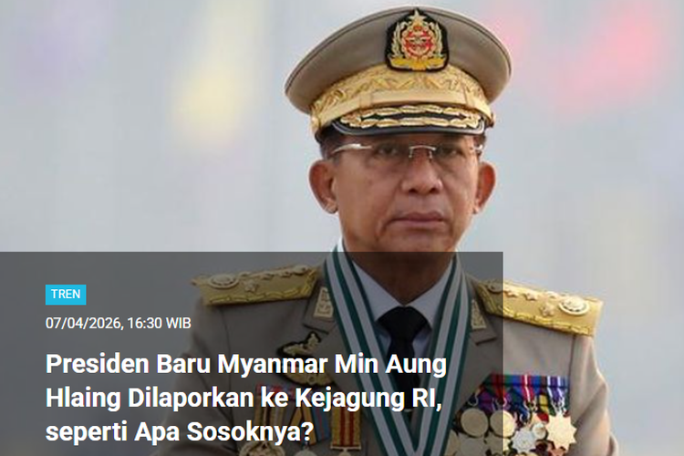 [POPULER TREN] Sosok Min Aung Hlaing | Fakta Adu Cepat Innova vs Livina di Tol