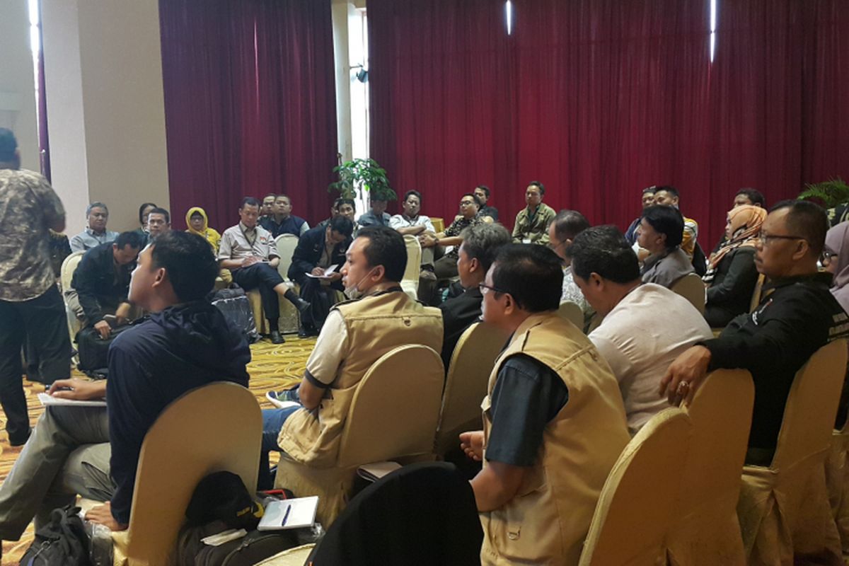 Komisi Pemilihan Umum (KPU) DKI Jakarta kembali menggelar bimbingan teknis (bimtek) atau training of trainer kepada KPU di tingkat kabupaten/kota dan panitia pemilihan kecamatan (PPK) di Hotel Lumire, Jakarta Pusat, Senin (20/3/2017).