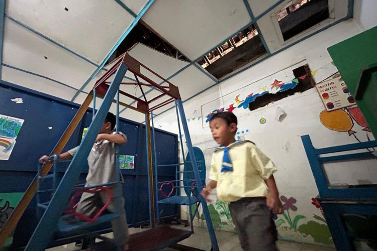 Gedung Lapuk dan Nyaris Ambruk, 28 Siswa TK Gaya Baru Solo Direlokasi, Renovasi Rp 150 Juta Disiapkan
