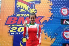 Jasmine Azzahra Raih Emas di Kejuaraan BMX Internasional di Malaysia