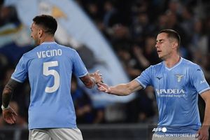 Hasil Lazio Vs Juventus 1-0, Gol Menit Akhir Perpanjang Penderitaan Bianconeri