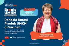 Live Bronis UMKM 8 September 2022: Rahasia Kurasi Produk UMKM di Sarinah