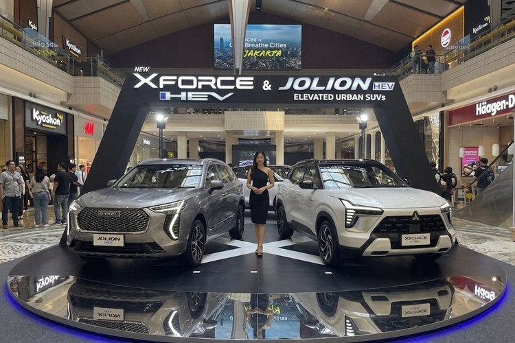 Komparasi GWM Haval Jolion HEV Vs Mitsubishi XForce HEV, Pilih Mana?