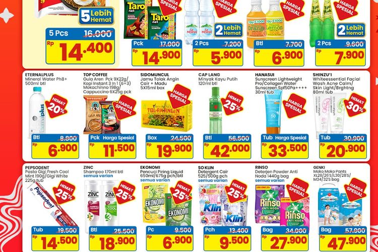 Promo JSM Indomaret 14-16 Agustus 2026, SoKlin Cair Cuma Rp 9.500