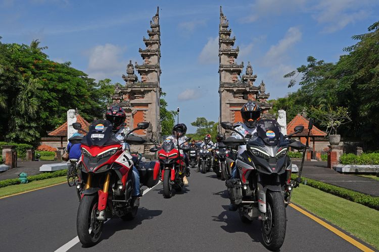 Ducati Rayakan Ultah ke-100 di Bali, Ratusan Ducatisti Berkumpul