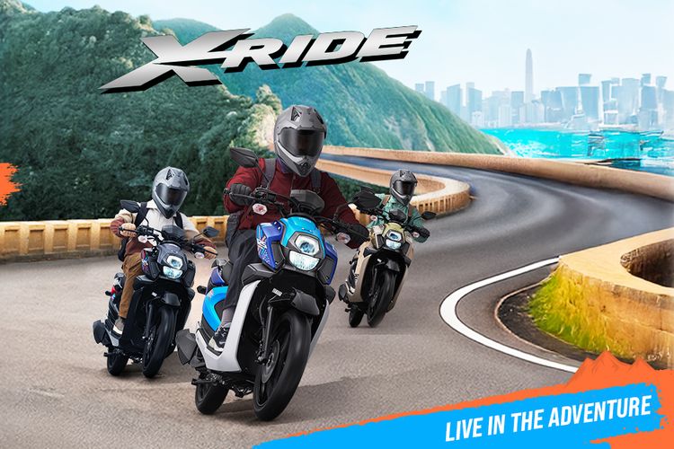Yamaha X-Ride 125 mendapatkan pilihan warna baru pada Juli 2025