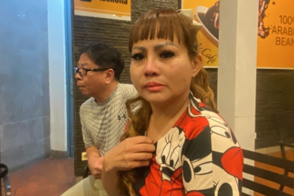 Pengusaha yang laporkan Armuji, Jan Hwa Diana, Sabtu (12/4/2025).