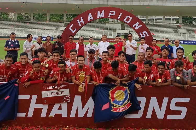 ASIOP FC Juara Piala Gubernur DKI Jakarta, Kalahkan PSJS Jaksel 3-1