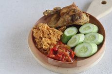 Resep Ayam Kremes Sambal Tomat, Menu Makan Siang Andalan