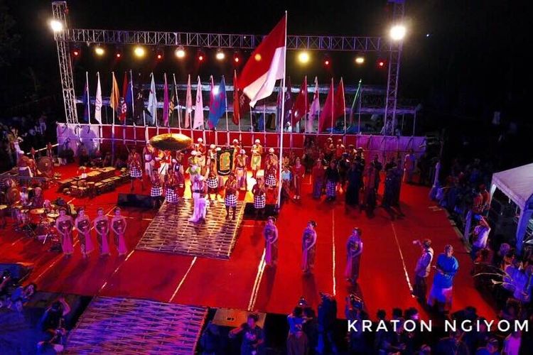 Panggung Upacara Kebo Ketan III 2018