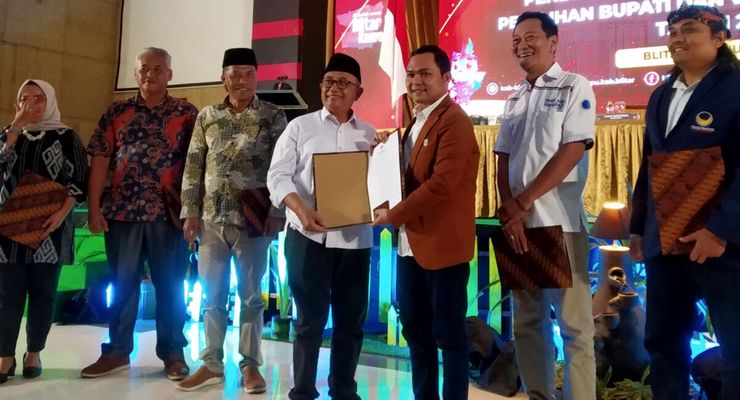 Petahana Rini Syarifah Tak Hadiri Penetapan Rijanto-Beky sebagai Bupati-Wakil Bupati Blitar Terpilih