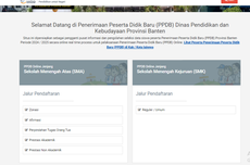 Resmi Dibuka, Ini Link dan Cara Daftar PPDB SMA/SMK Banten 2024