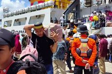 Pemudik dari Kalimantan Rela Berdesakan di Kapal demi Pulang ke Majene