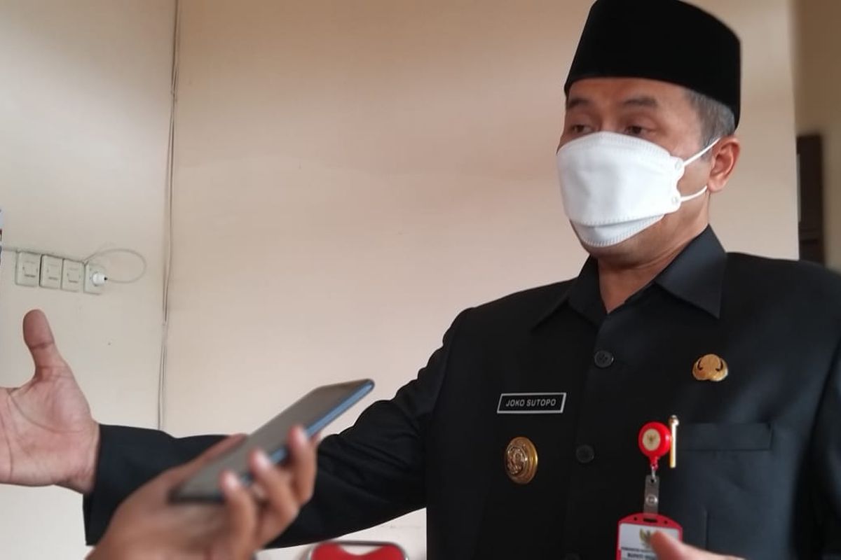Bupati Wonogiri Joko Sutopo dalam salah satu kesempatan.