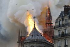Presiden Perancis Janjikan Pemulihan Gereja Notre Dame dalam 5 Tahun