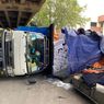 Truk Pengangkut Barang Terguling di Tanjung Priok, Sopir Bersikukuh Bukan karena Kelebihan Muatan