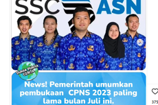 Beredar Informasi Pengumuman Pembukaan CPNS Paling Lama Juli 2023, Ini Kata Kemenpan-RB