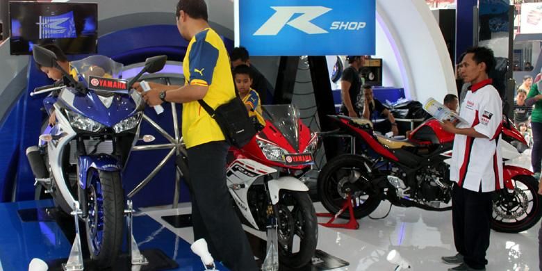 Yamaha di Jakarta Fair Kemayoran, siap geber sejumlah program promosi.