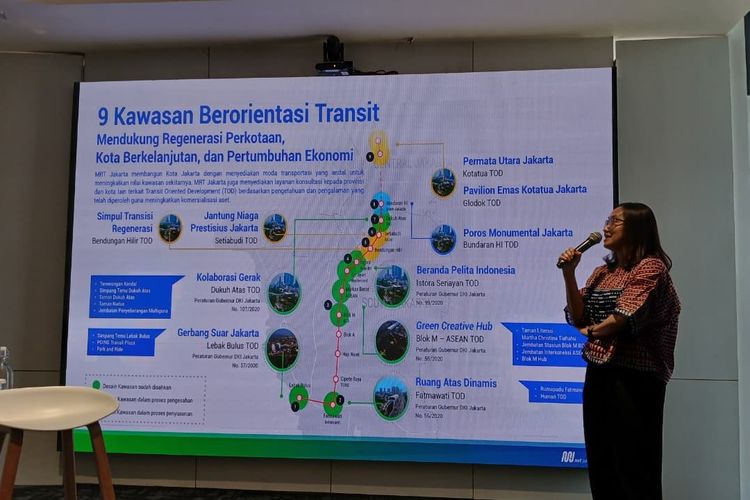 MRT Jakarta Kembangkan 9 Kawasan Berorientasi Transit