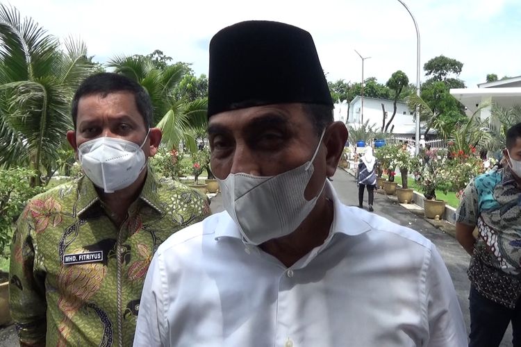 Gubernur Sumatera Utara Edy Rahmayadi.