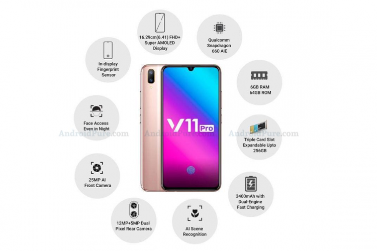 Bocoran spesifikasi Vivo V11 Pro