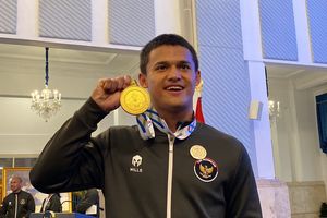 Pecahkan Rekor Dunia, Lifter Rizki Juniansyah Naik Pangkat 2 Tingkat Jadi Kapten