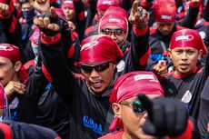 Protes UMP 2018, Buruh Gelar Aksi di Balai Kota DKI