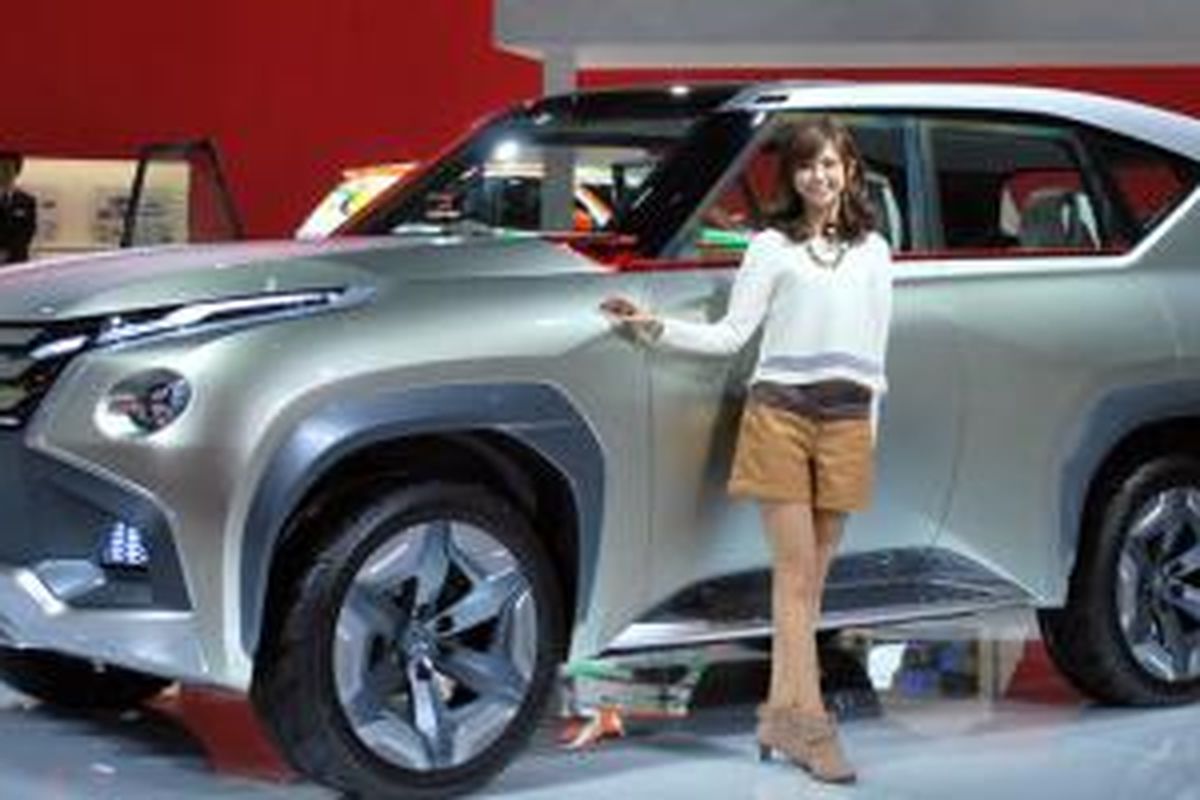 Komsep Mitsubishi GC-PHEV pernah muncul di Tokyo Motor Show 2013 lalu.