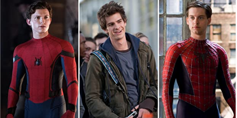 Andrew Garfield, Tom Holland, Tobey Maguire tampil bersama sebagai jagoan berjaring laba-laba ini di Spider-Man: No Way Home