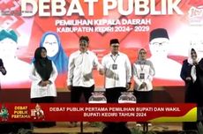 Debat Publik Pilkada Kediri Berjalan Sengit, 2 Paslon Adu Argumen