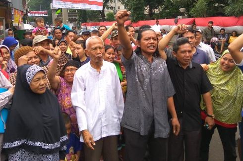 Bersama Ratna Sarumpaet, Warga Rawajati Deklarasikan Penolakan Penggusuran