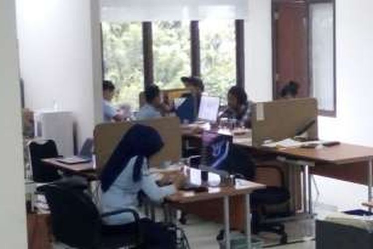 Ruang periksaan Katty Butterfly di Kantor Imigrasi Ngurah Rai, Senin) 31/10/2016)