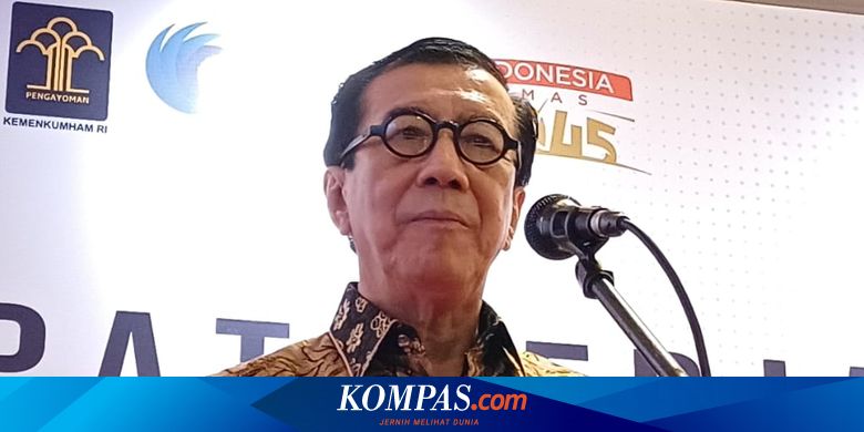 Yasonna Berharap Program PPHAM Dilanjutkan oleh Pemerintahan Prabowo-Gibran