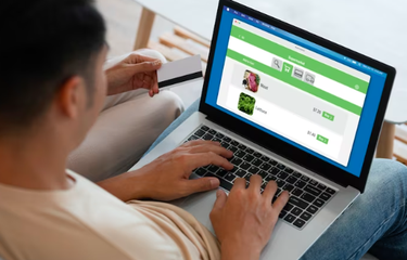 Ilustrasi pinjaman online atau pinjol. 