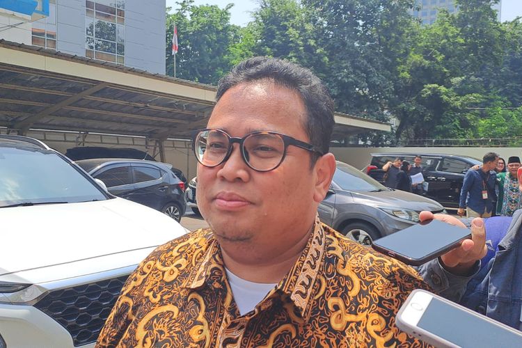 Ketua Bawaslu Rahmat Bagja saat ditemui di kantor DKPP, Jakarta Pusat, Senin (4/9/2023). 