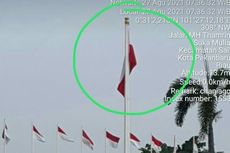 Gara-gara Bendera Merah Putih Dipasang Terbalik di Rumdin Gubernur Riau, 1 Regu Satpol PP Kena Sanksi