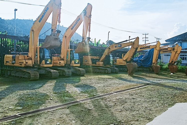 Tambang Emas Ilegal di Manokwari Digerebek, Polisi Sita 6 Excavator
