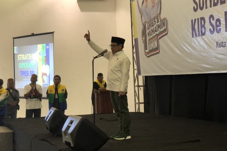 Cak Imin Sebut Ada yang Mengikutinya ke Magelang dan Bagikan Bansos