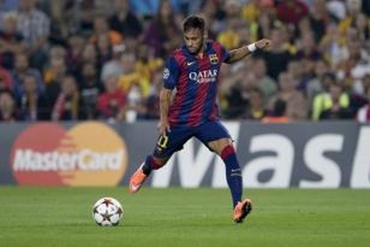 Striker Barcelona asal Brasil, Neymar.