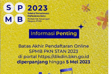 Pendaftaran PKN STAN Diperpanjang hingga 5 Mei, Cek Syaratnya