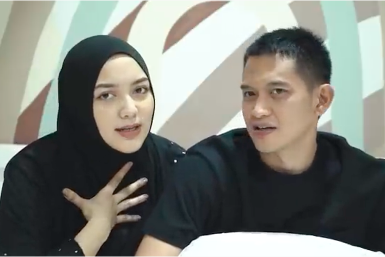 Pasangan Citra Kirana dan Rezky Adhitya